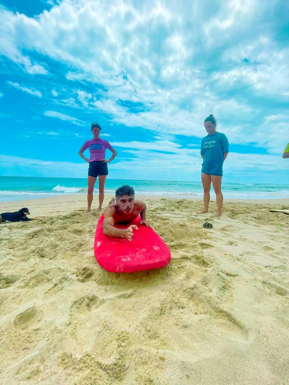 Albergue Gaia Ocean Surf Yoga Ahangama Exterior foto